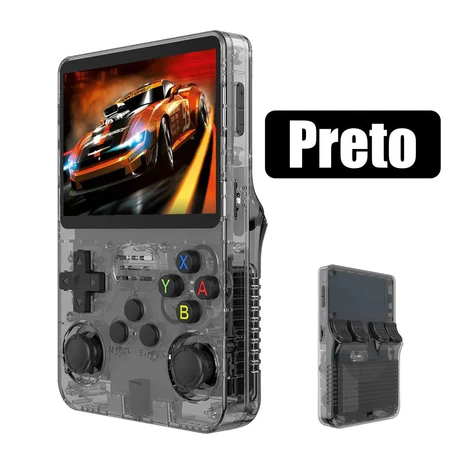 R36S versão Preto Transparente