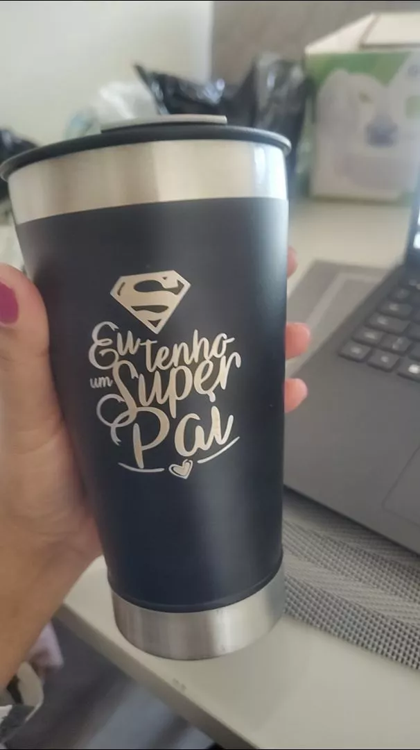 Foto de cliente 8 do Copo Super Pai