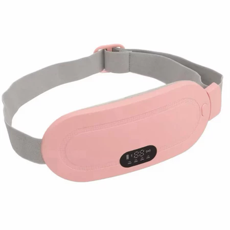 Massageador rosa com display digital de temperatura