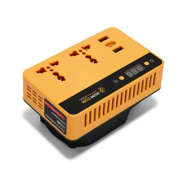 Inversor de Energia Portátil Bivolt 300W · Tomada Dupla