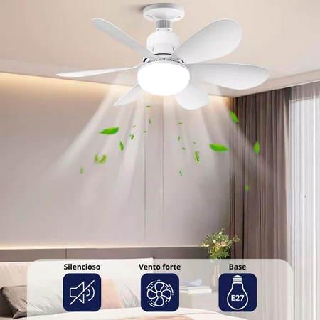 Ventilador de teto com LED imagem 2