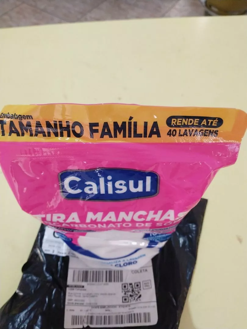 Foto de cliente do Tira Manchas Percarbonato de Sódio Calisul 7