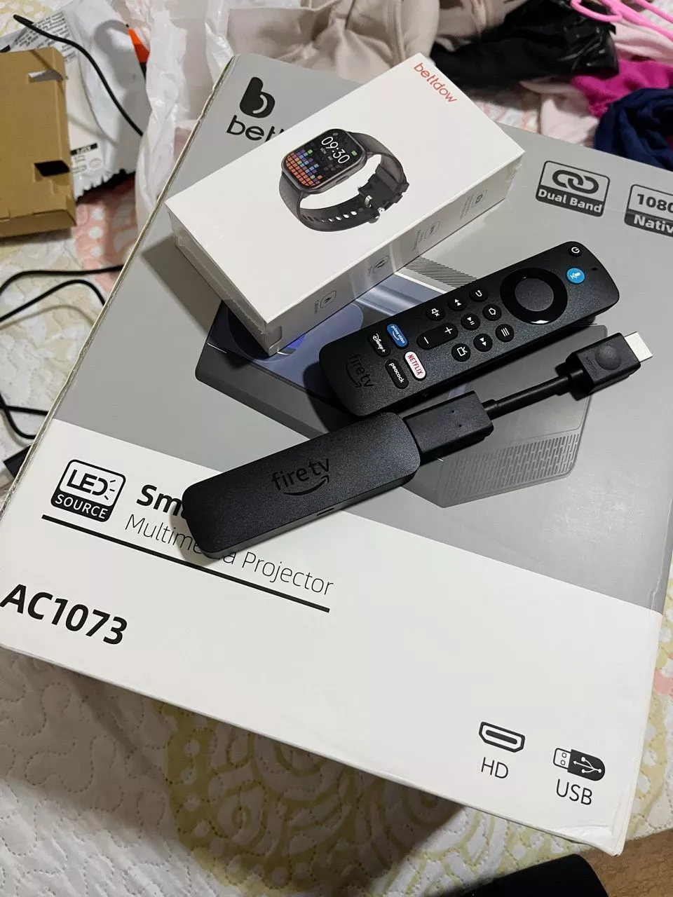Foto real de cliente do Smartwatch FB059 3