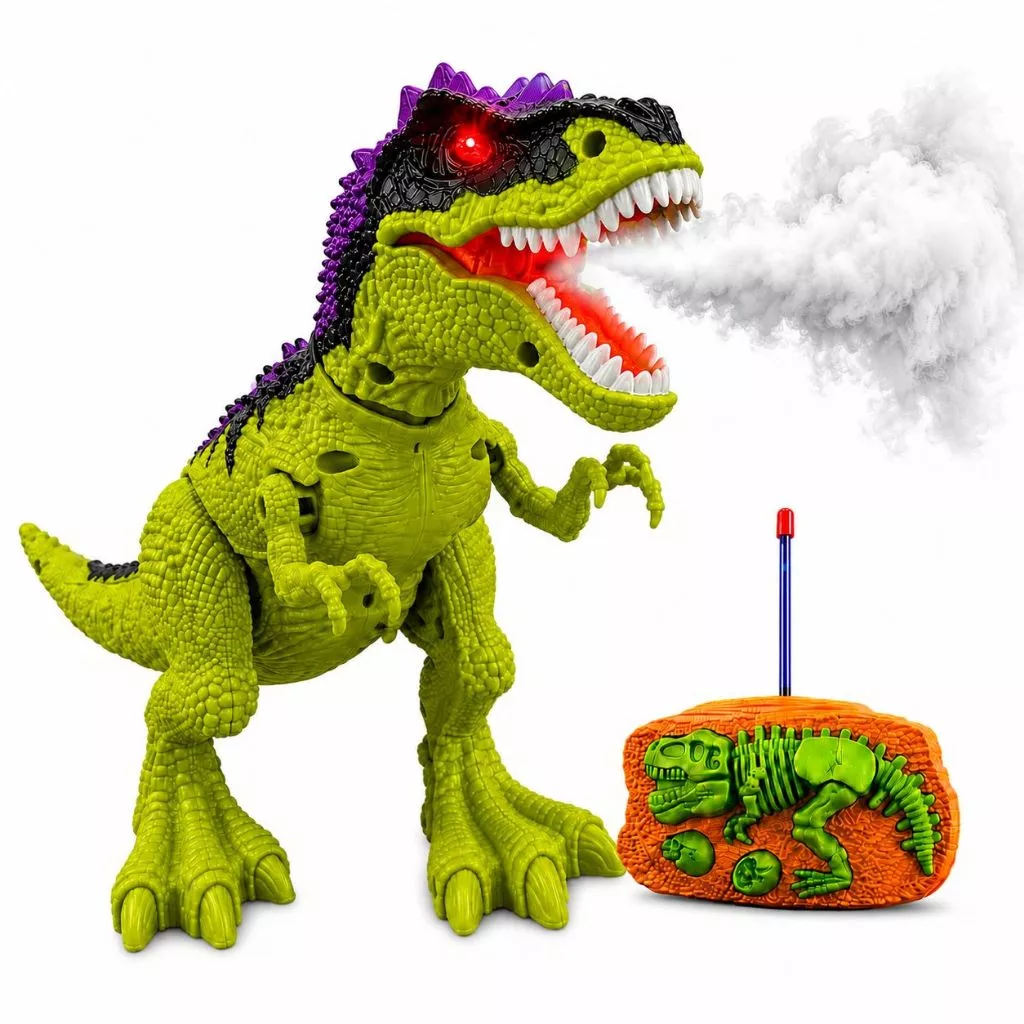 T-Rex Verde com controle remoto