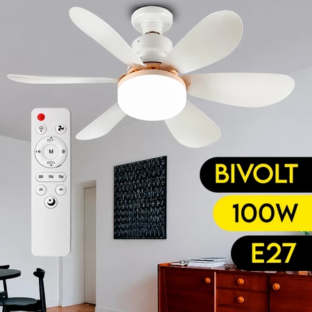 Ventilador de teto com LED imagem 3