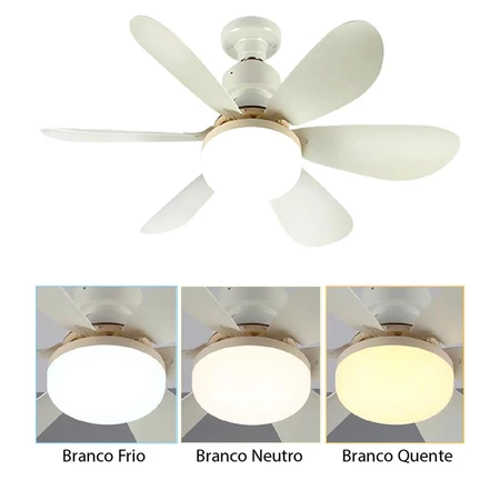 Ventilador de teto com LED imagem 4